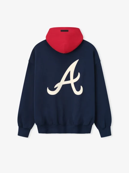 Essentials Braves Hoodie Back